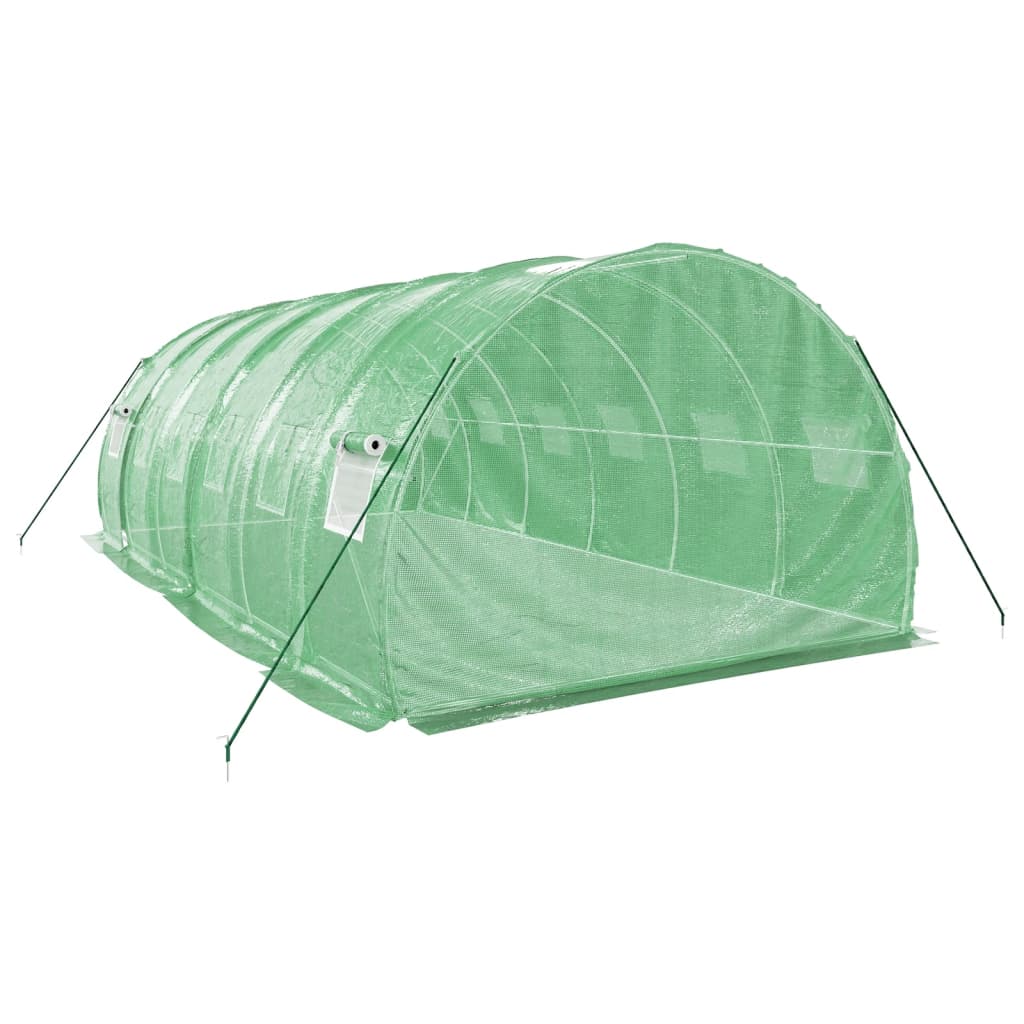 Greenhouse with steel frame Green 18 m² 6x3x2 m