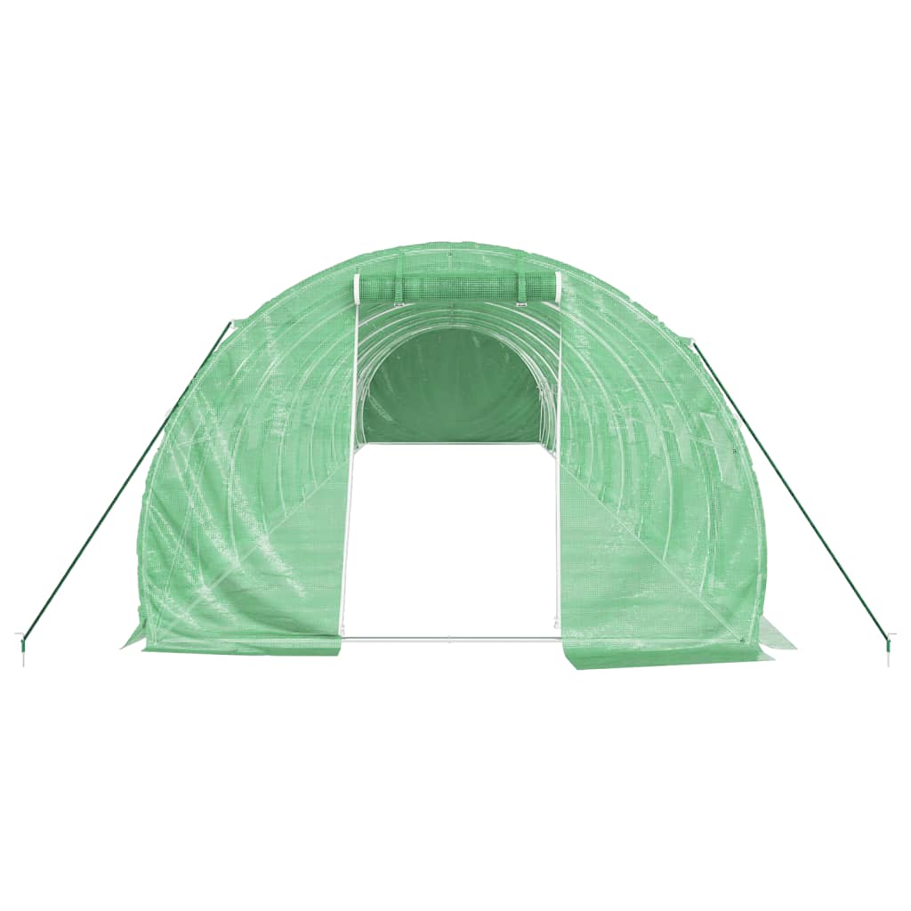 Greenhouse with steel frame Green 36 m² 12x3x2 m