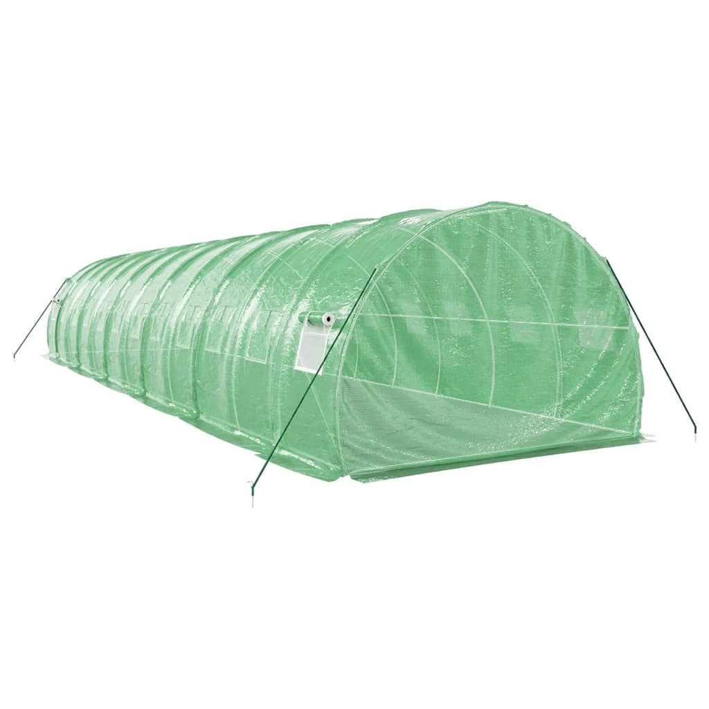 Greenhouse with steel frame Green 36 m² 12x3x2 m