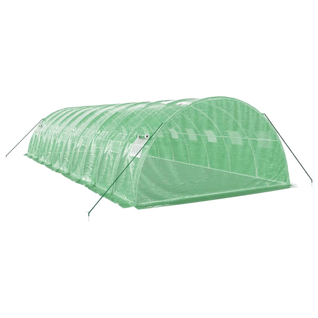 Greenhouse with steel frame Green 40 m² 10x4x2 m