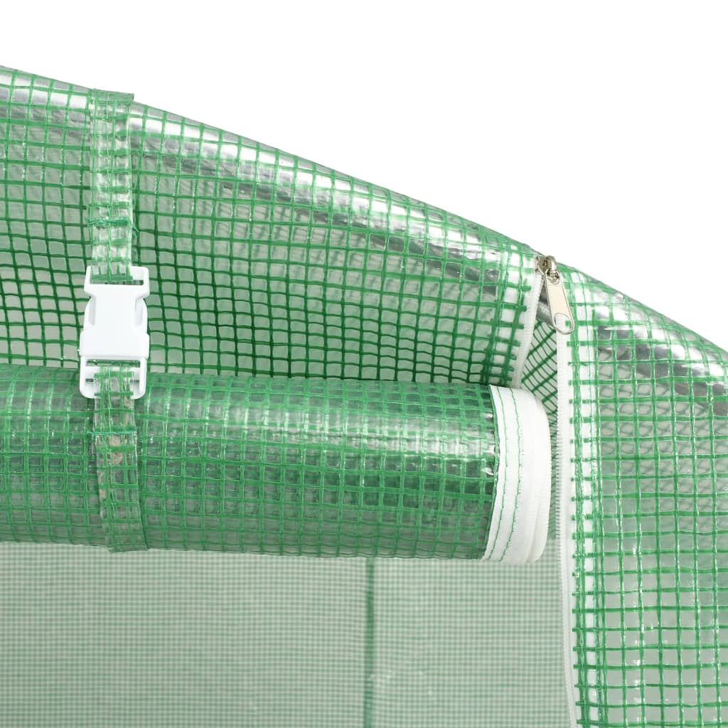 Greenhouse with steel frame Green 40 m² 10x4x2 m