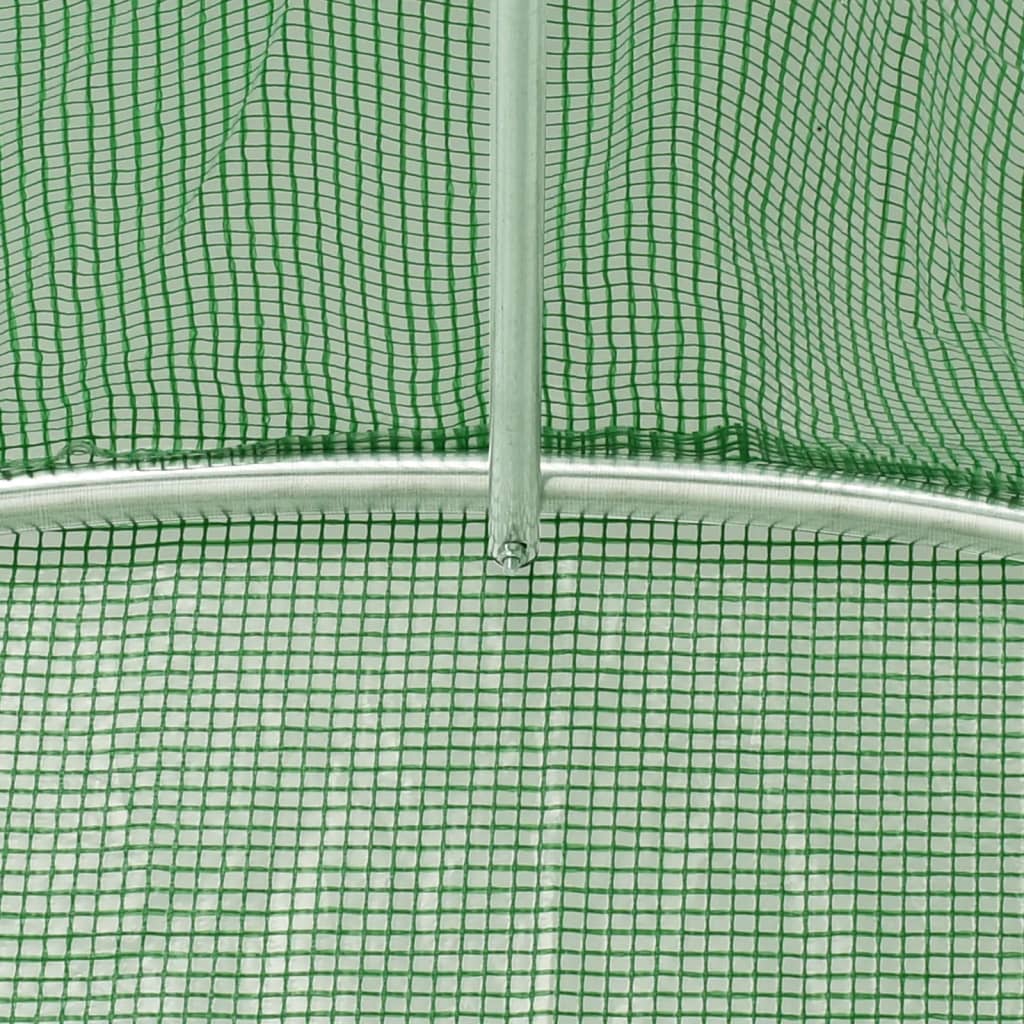 Greenhouse with steel frame Green 40 m² 10x4x2 m