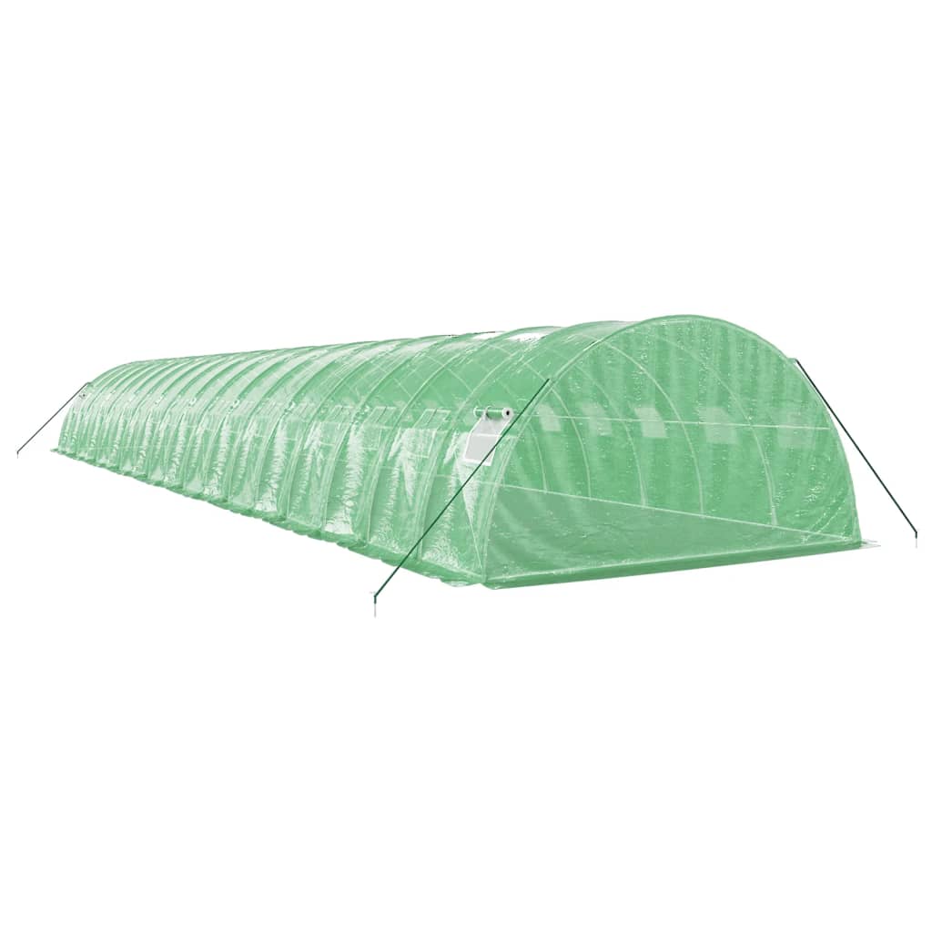 Greenhouse with steel frame Green 72 m² 18x4x2 m