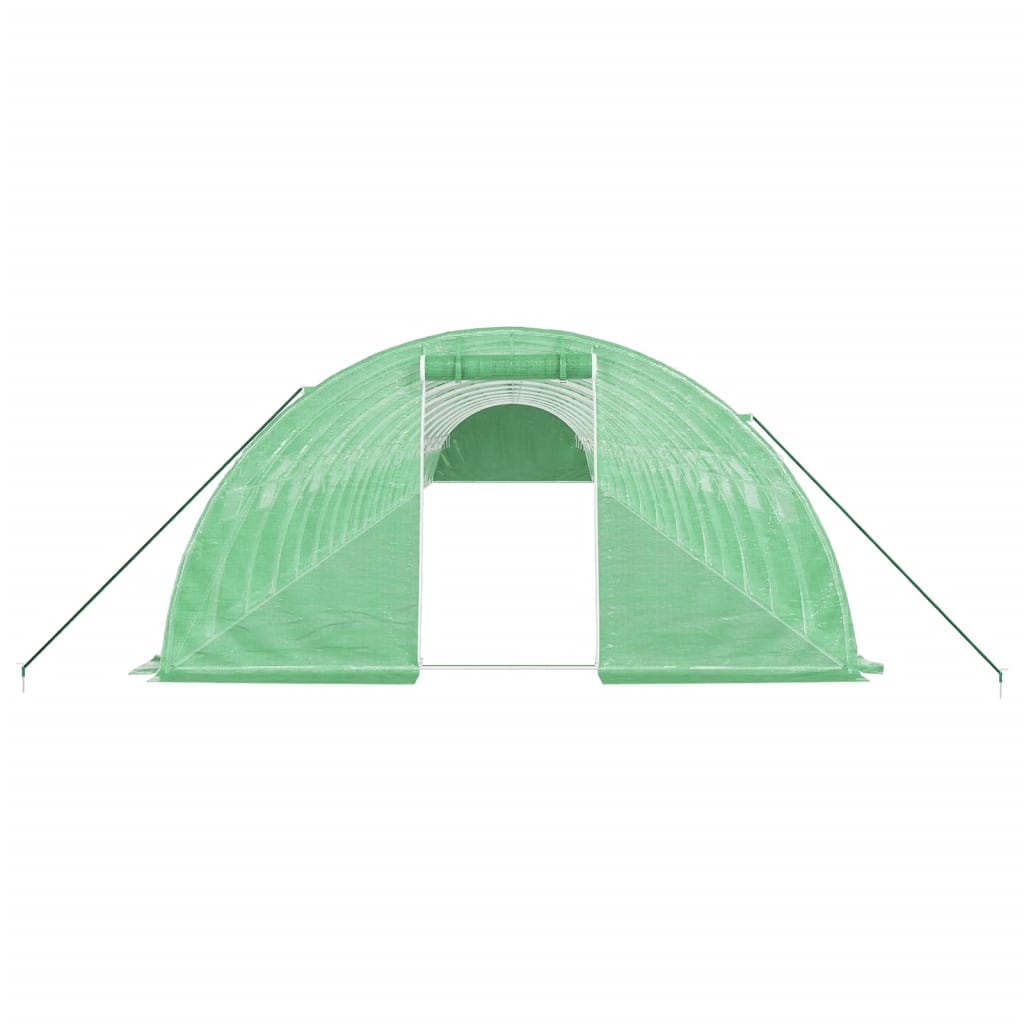 Greenhouse with steel frame Green 88 m² 22x4x2 m