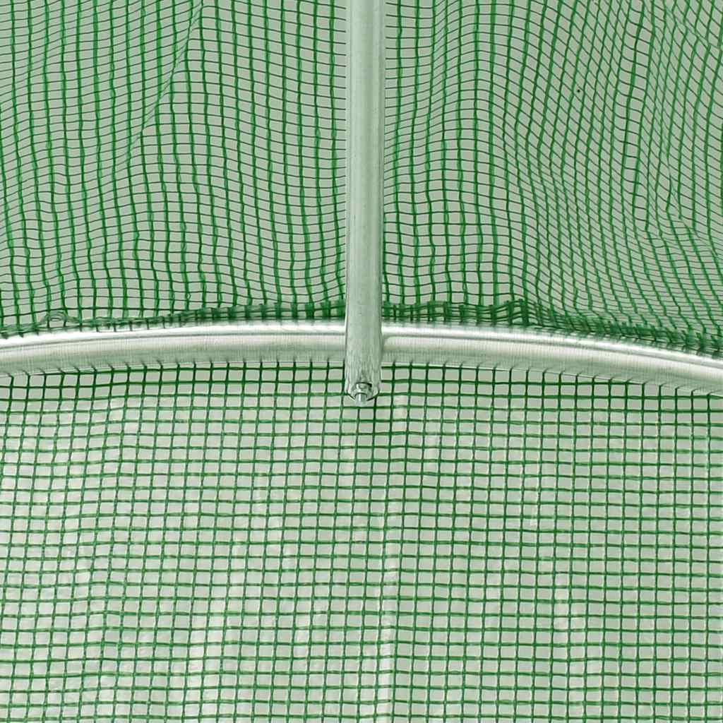 Greenhouse with steel frame Green 24 m² 6x4x2.85 m