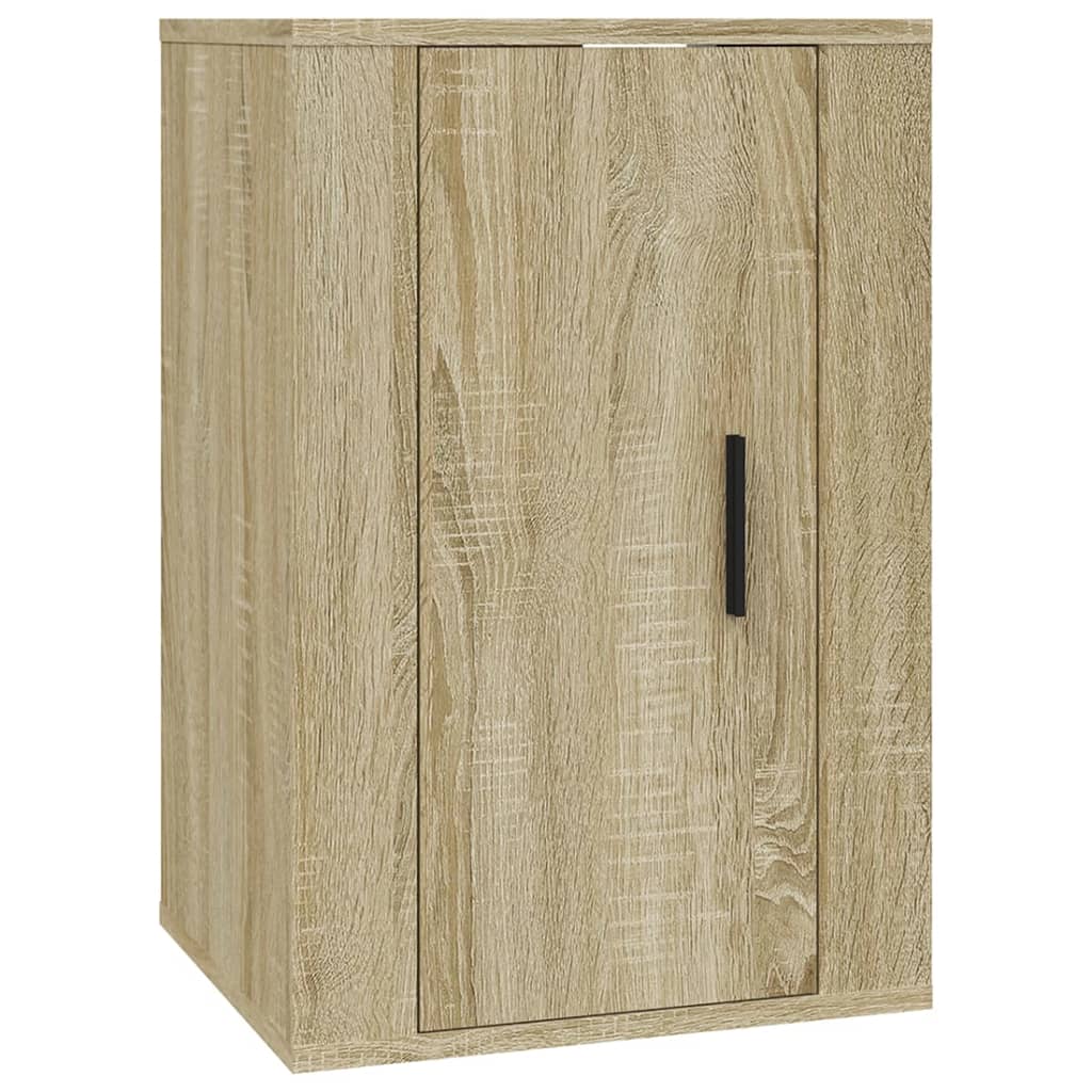 Ensemble de meubles TV 2 pièces en bois de chêne Sonoma