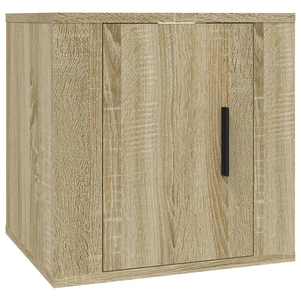 3-tlg. TV-Schrank-Set Sonoma-Eiche Holzwerkstoff