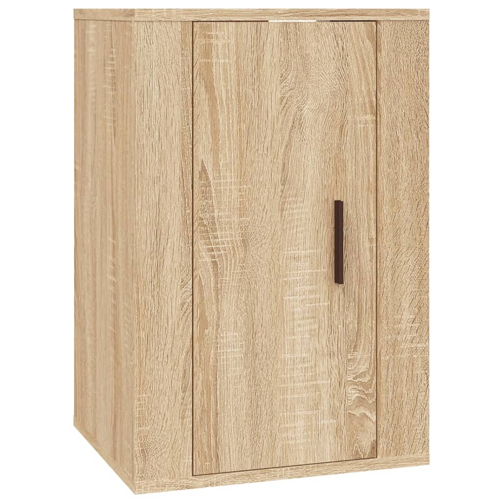 Ensemble de meubles TV 2 pièces en bois de chêne Sonoma