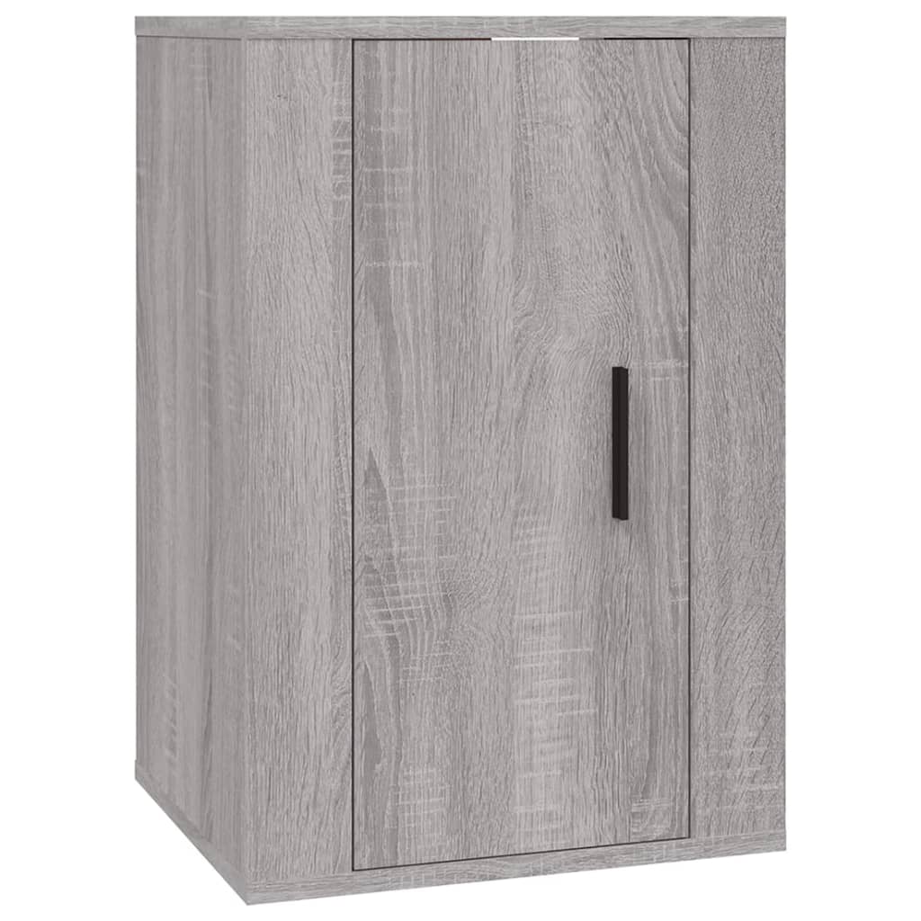 Ensemble de meubles TV 4 pièces, en bois de Sonoma gris