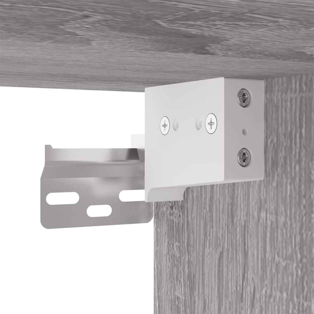 Ensemble de meubles TV 4 pièces, en bois de Sonoma gris