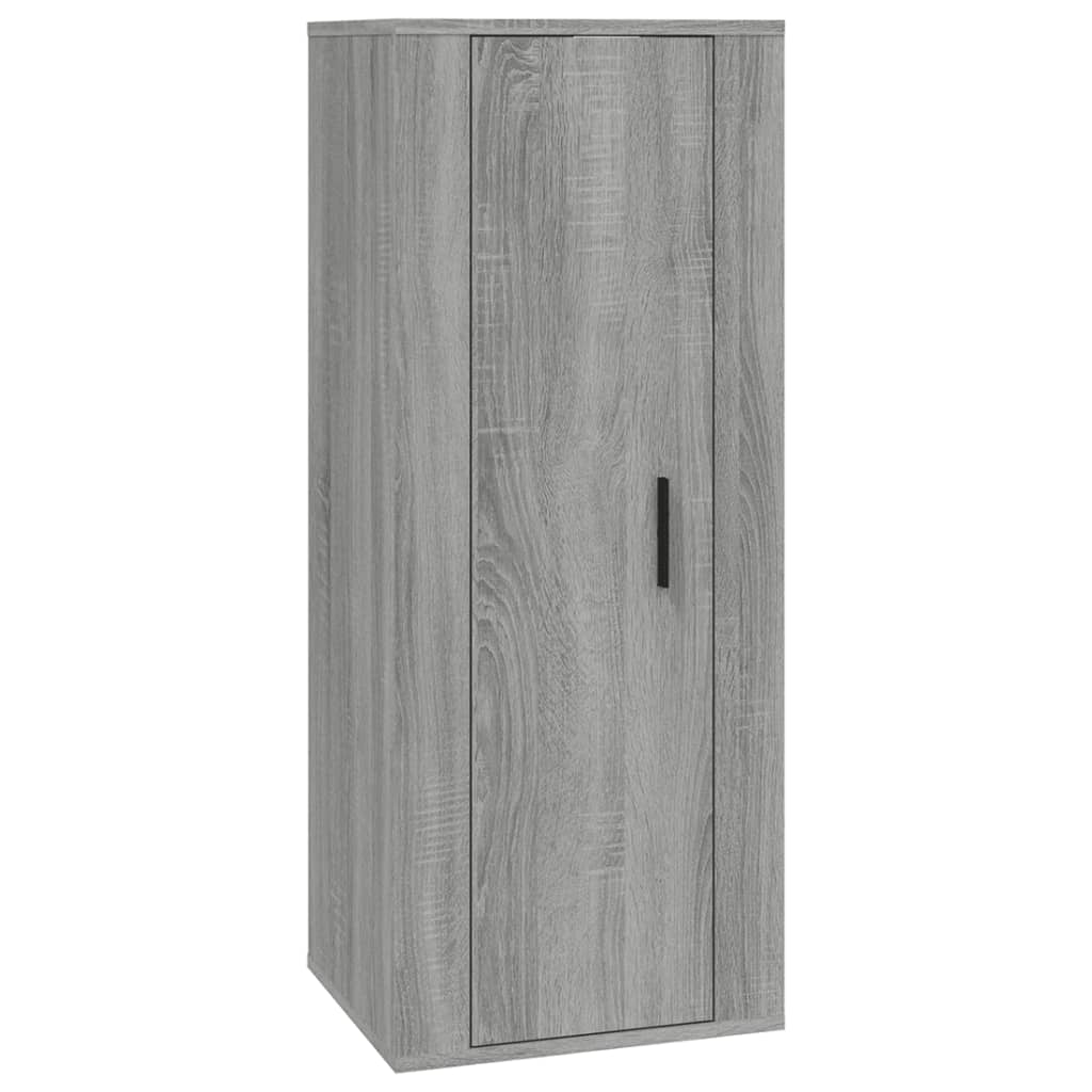 Ensemble de meubles TV 3 pièces, en bois de Sonoma gris