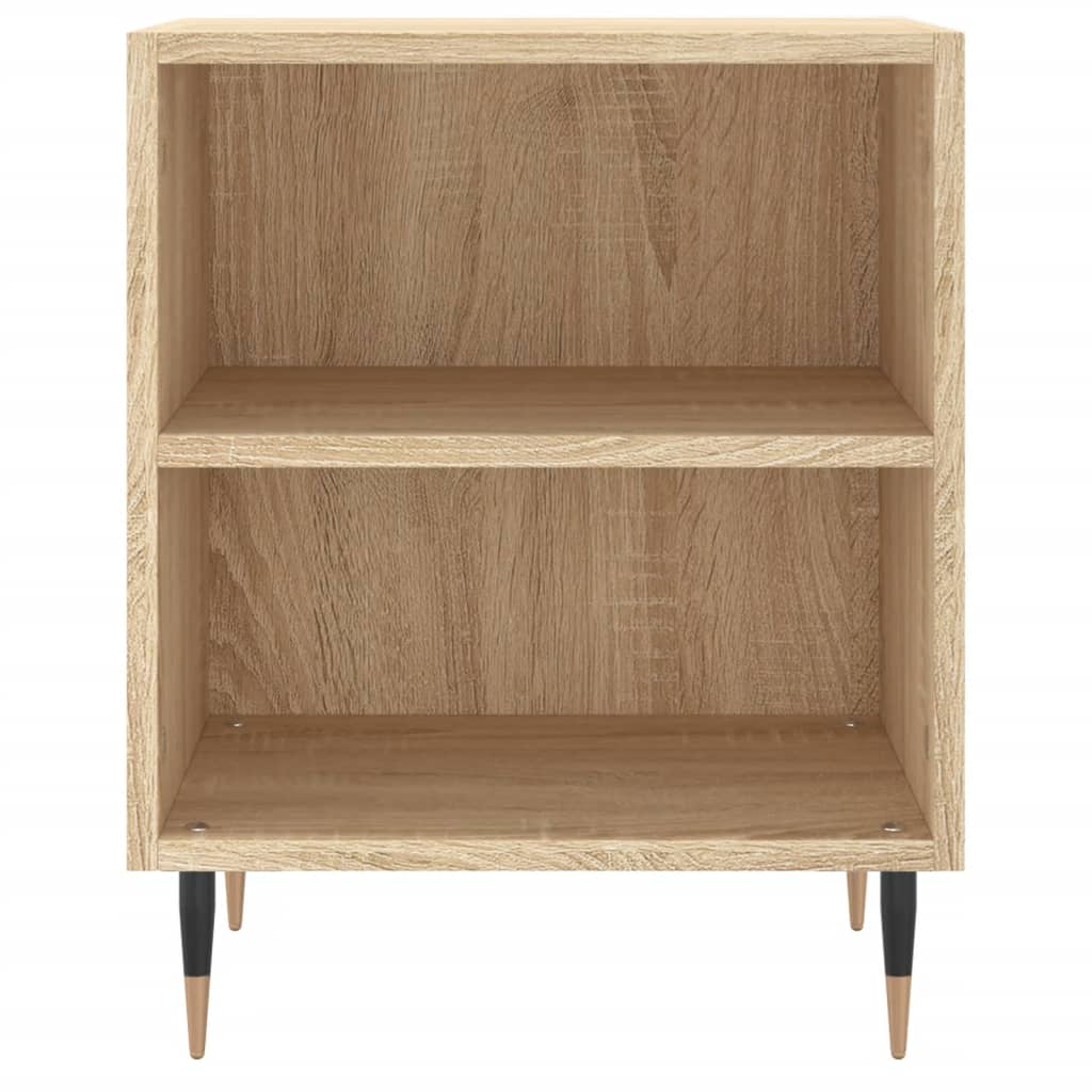 Tables de chevet 2 pcs. Chêne Sonoma 40x30x50 cm matériau bois