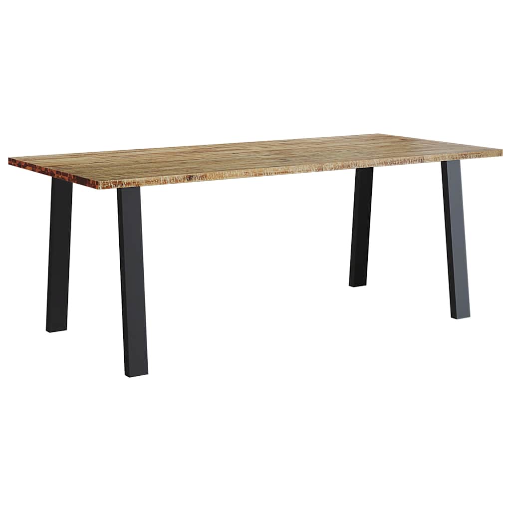 Dining table 200x90x75 cm solid acacia wood