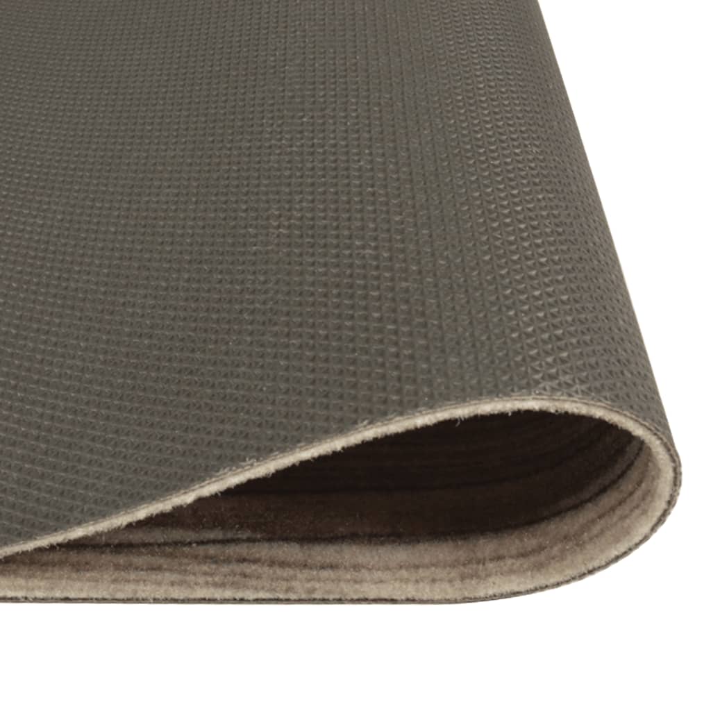 Kitchen rug washable Cooking grey 45x150 cm velvet