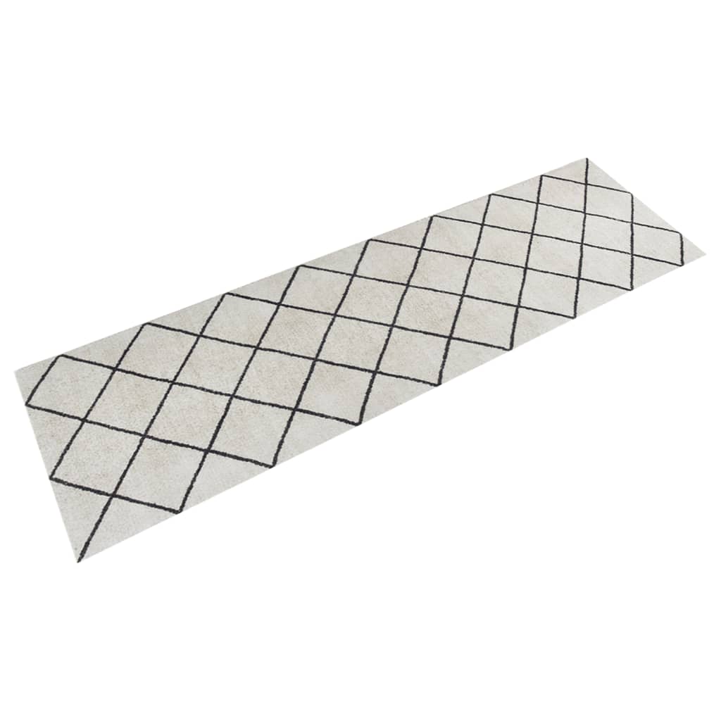 Tapis de cuisine lavable carré 45x150 cm velours