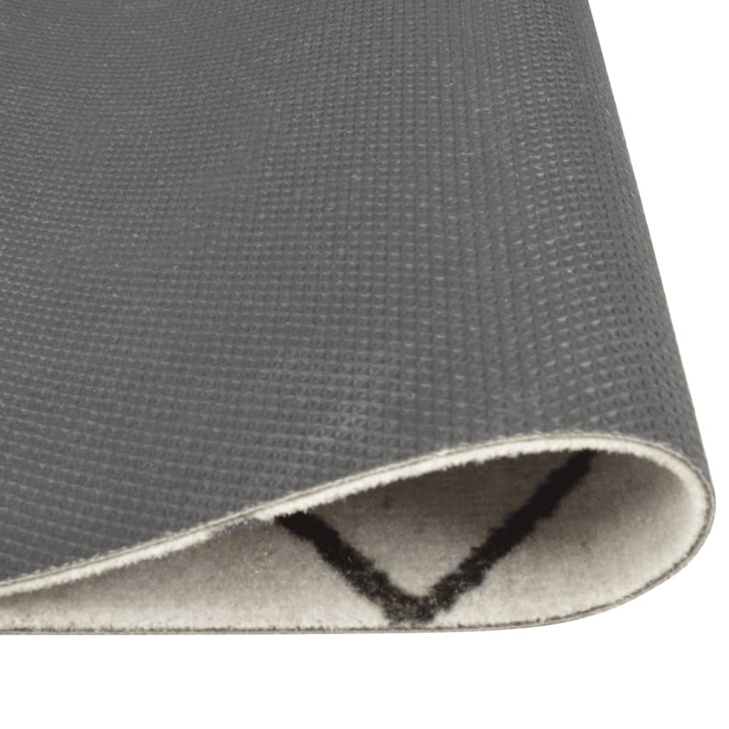 Kitchen rug washable square 45x150 cm velvet