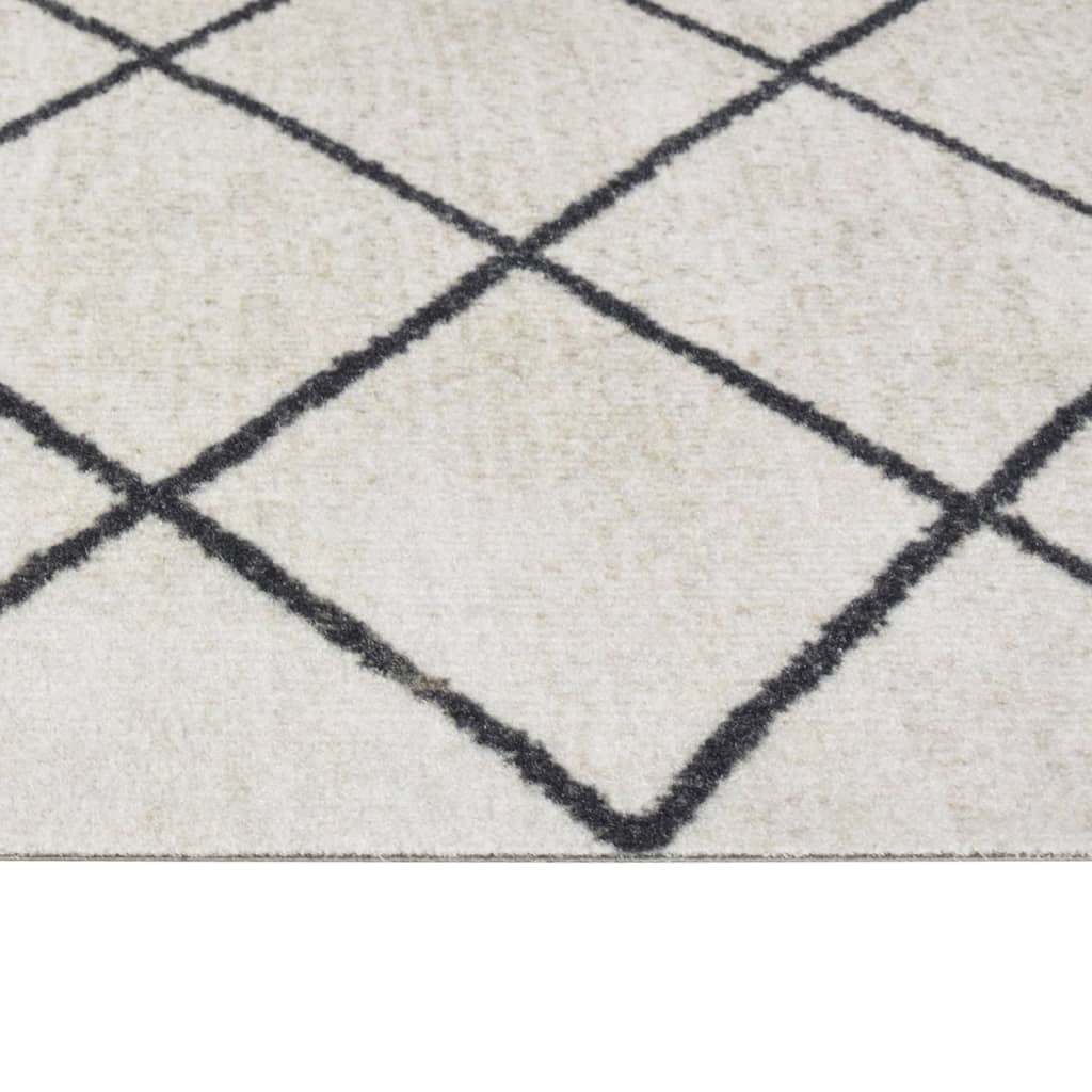 Tapis de cuisine lavable carré 45x150 cm velours