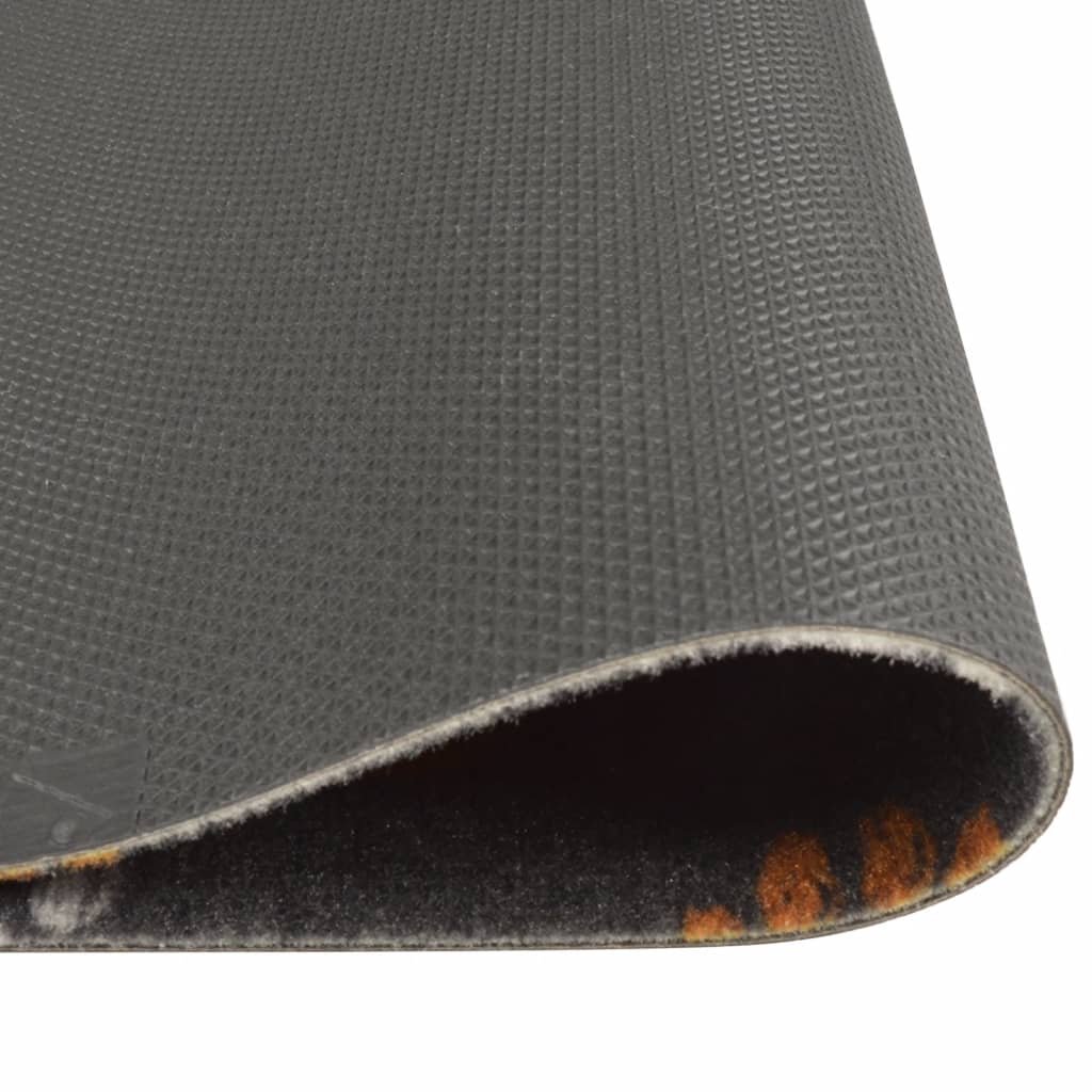 Tapis de cuisine lavable pattes 60x180 cm velours