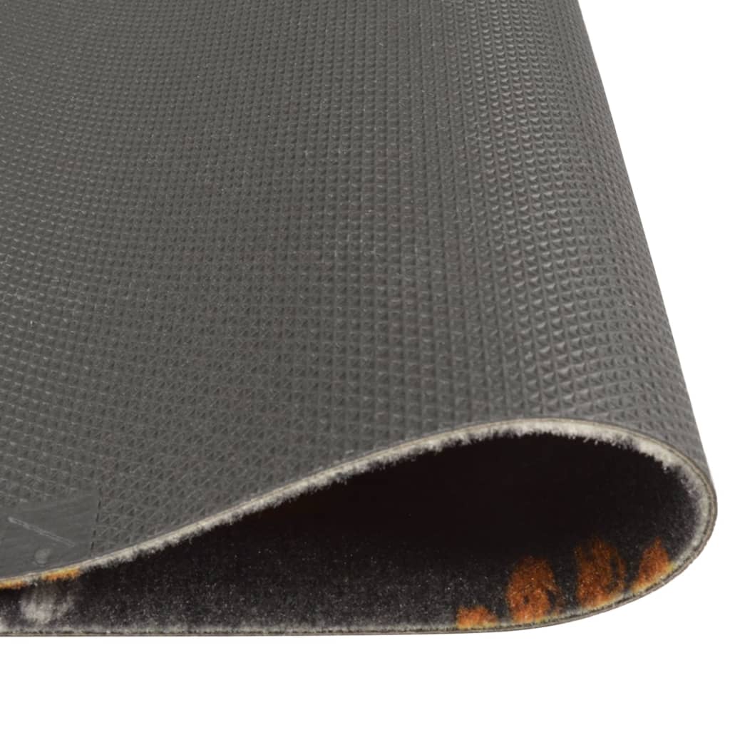 Tapis de cuisine lavable pattes 60x300 cm velours