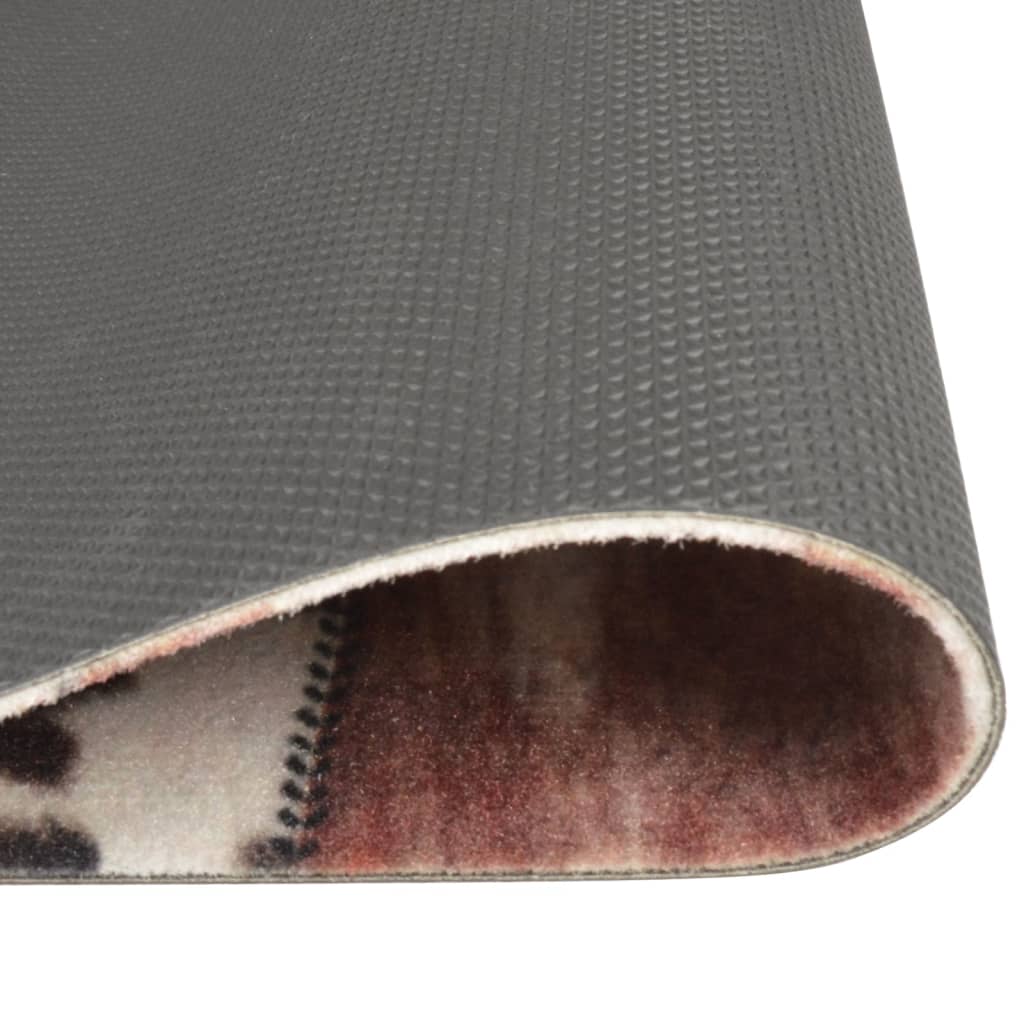 Tapis de cuisine lavable en fourrure animale 45x150 cm velours
