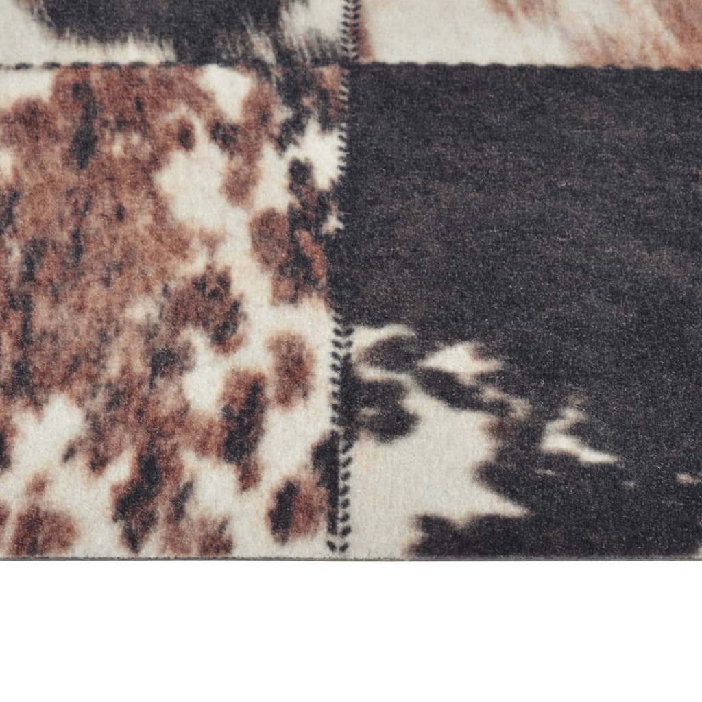 Tapis de cuisine lavable en fourrure animale 45x150 cm velours