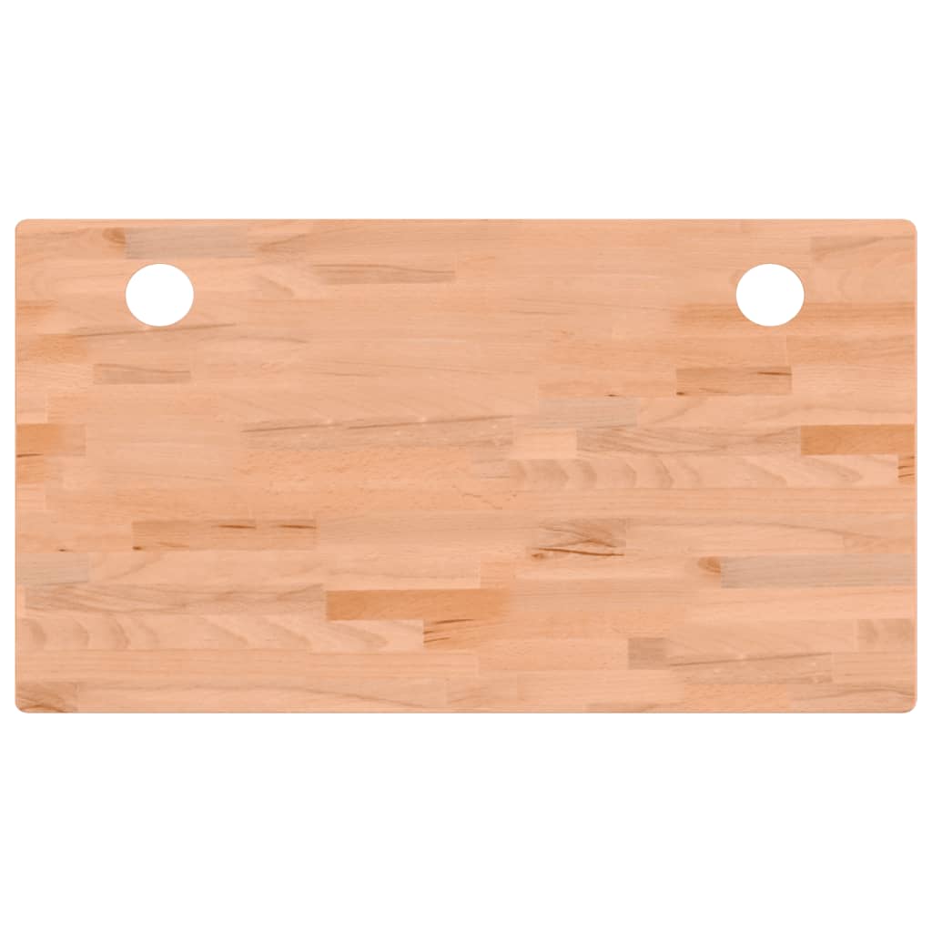 Desk top 110x60x2.5 cm solid pine wood