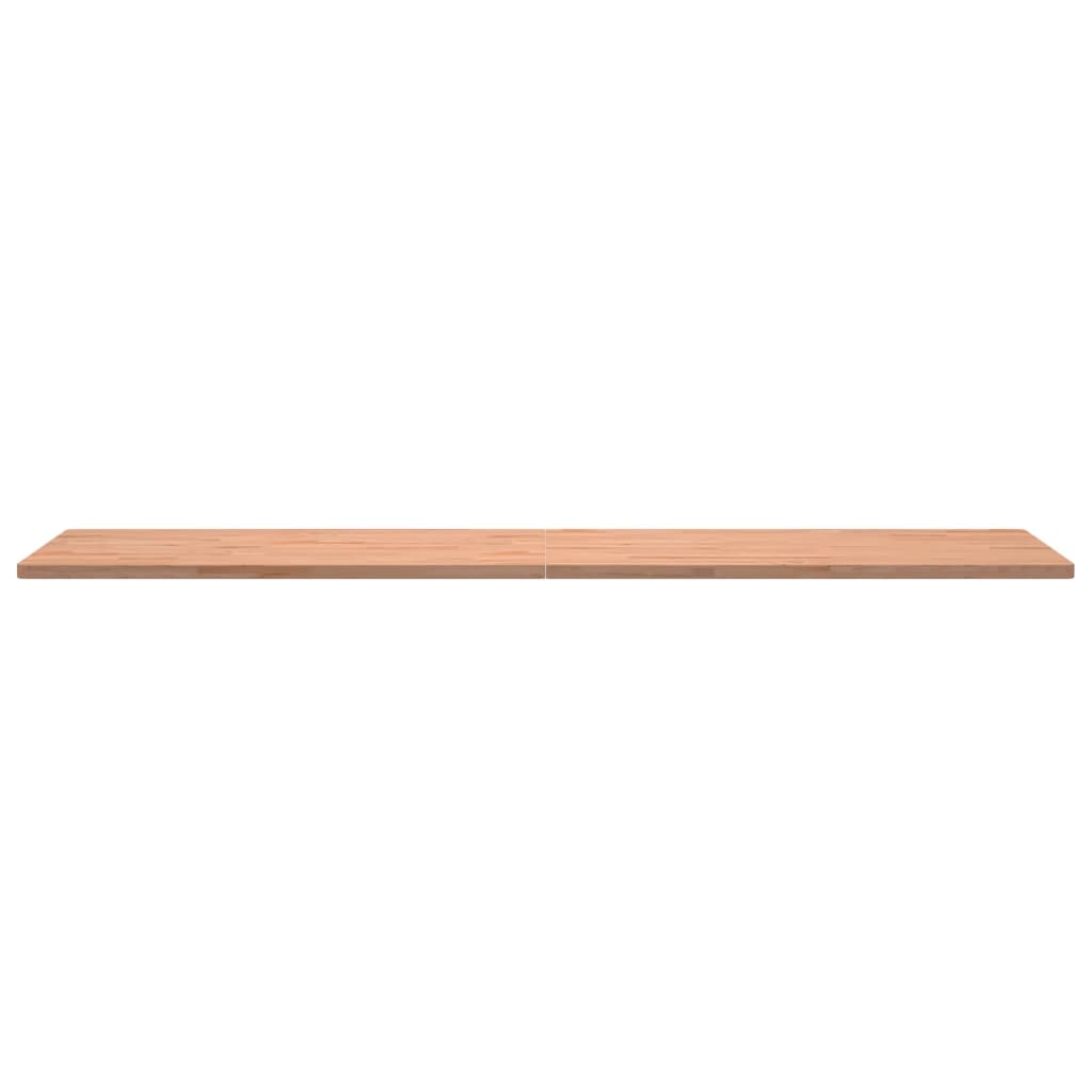 Desk top 180x55x2.5 cm solid beech wood