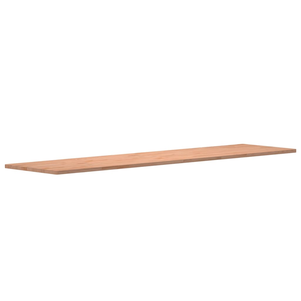 Desk top 220x55x2.5 cm solid beech wood