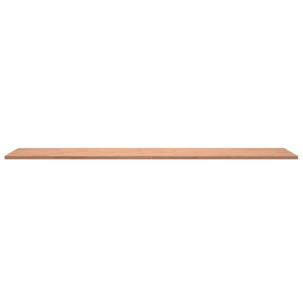 Desk top 220x55x2.5 cm solid beech wood
