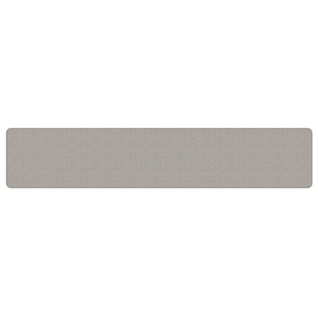 Teppichläufer Sisal-Optik Taupe 50x250 cm