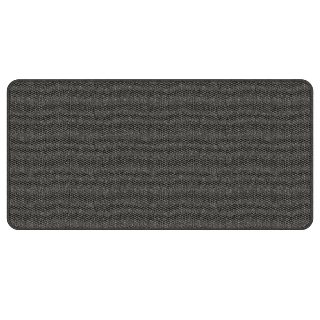 Teppichläufer Sisal-Optik Anthrazit 50x100 cm