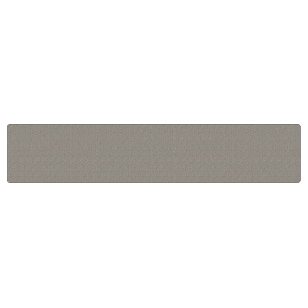 Teppichläufer Sisal-Optik Silbern 80x400 cm