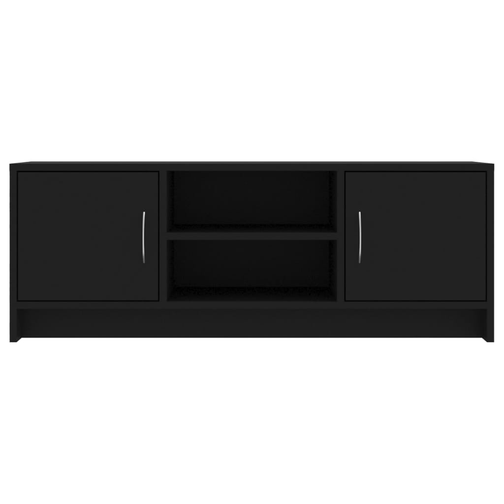 Meuble TV noir 102x30x37,5 cm en bois