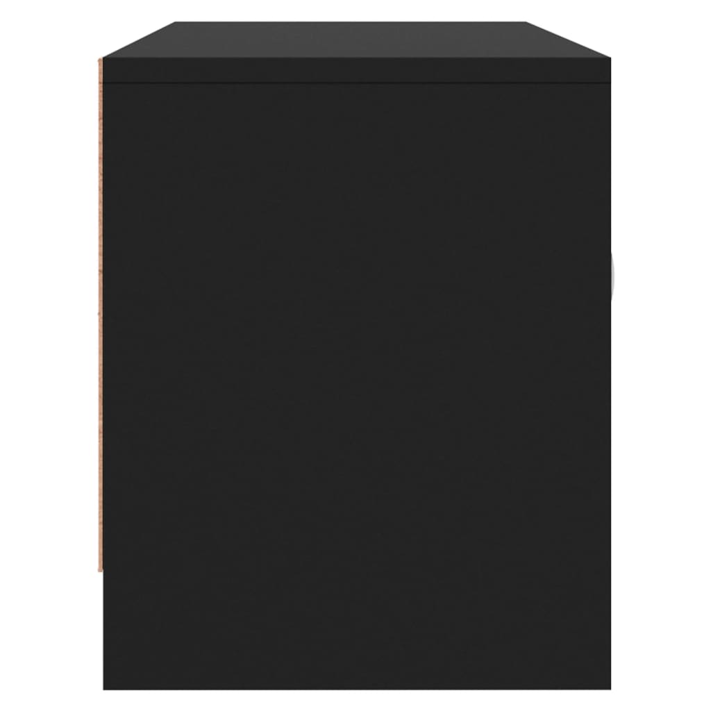 Meuble TV noir 102x30x37,5 cm en bois