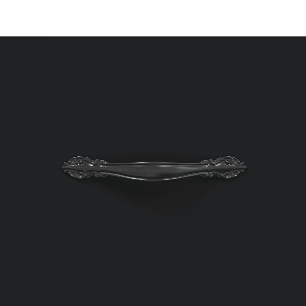 Meuble TV noir 102x36x50 cm en bois