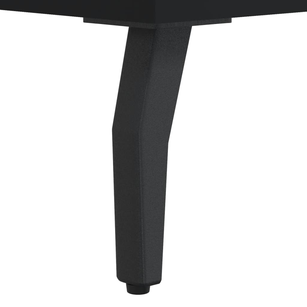 Meuble TV noir 102x36x50 cm en bois