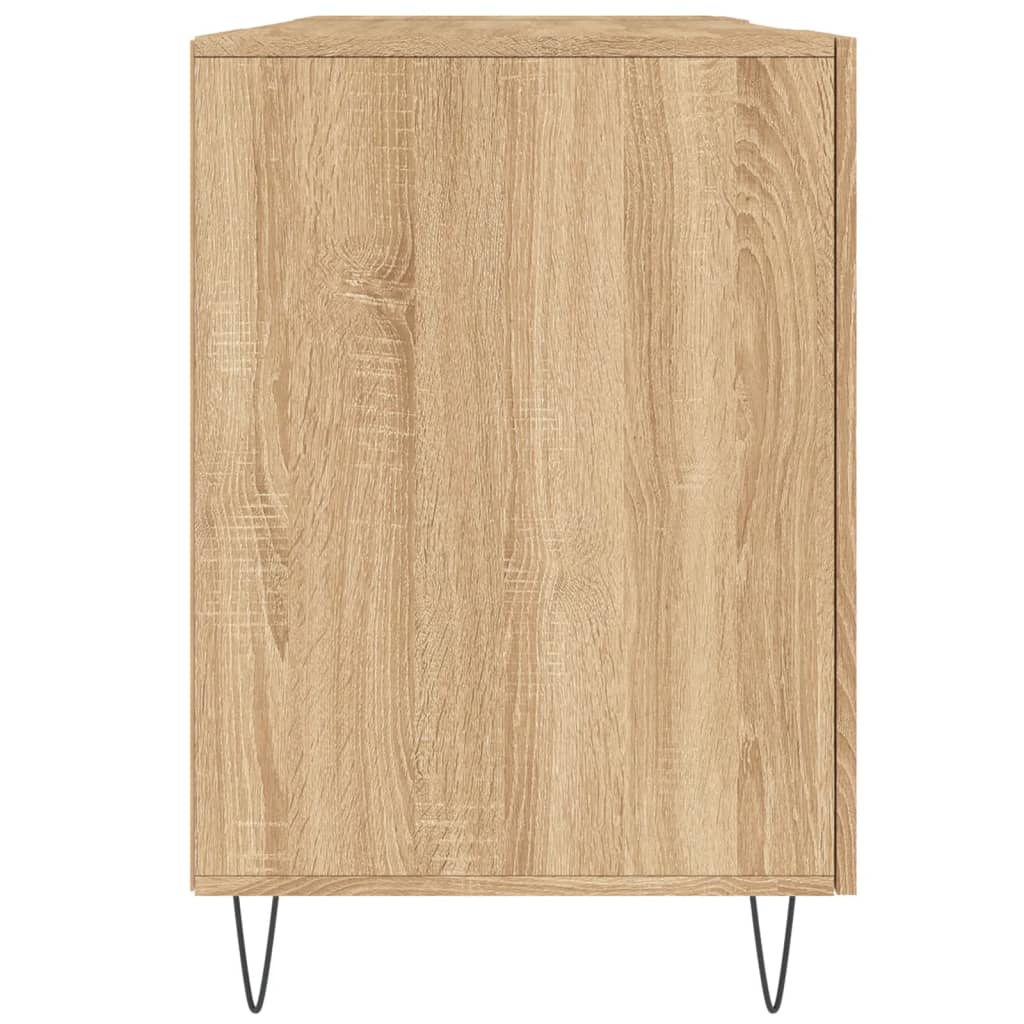 Desk Sonoma Oak 140x50x75 cm Wood Material