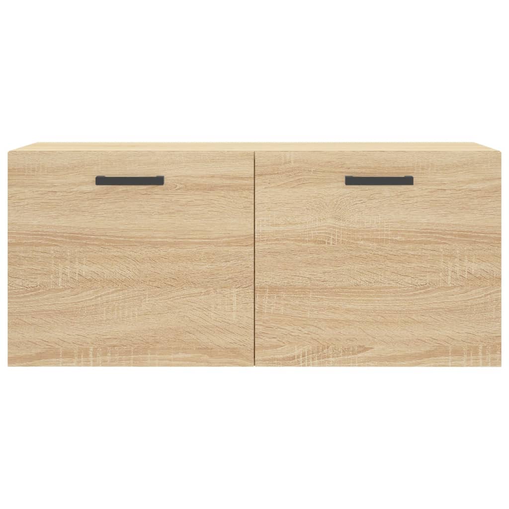 Wandschrank Sonoma-Eiche 80x36,5x35 cm Holzwerkstoff