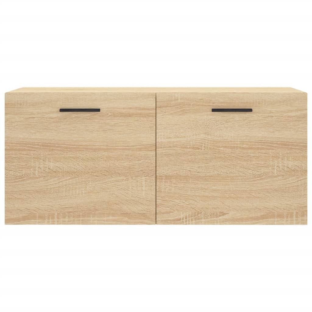 Wandschrank Sonoma-Eiche 80x36,5x35 cm Holzwerkstoff