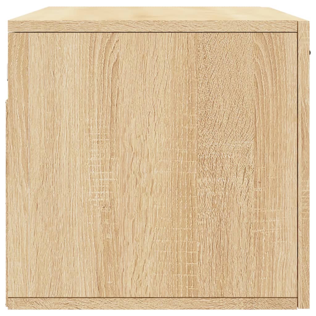Wandschrank Sonoma-Eiche 80x36,5x35 cm Holzwerkstoff