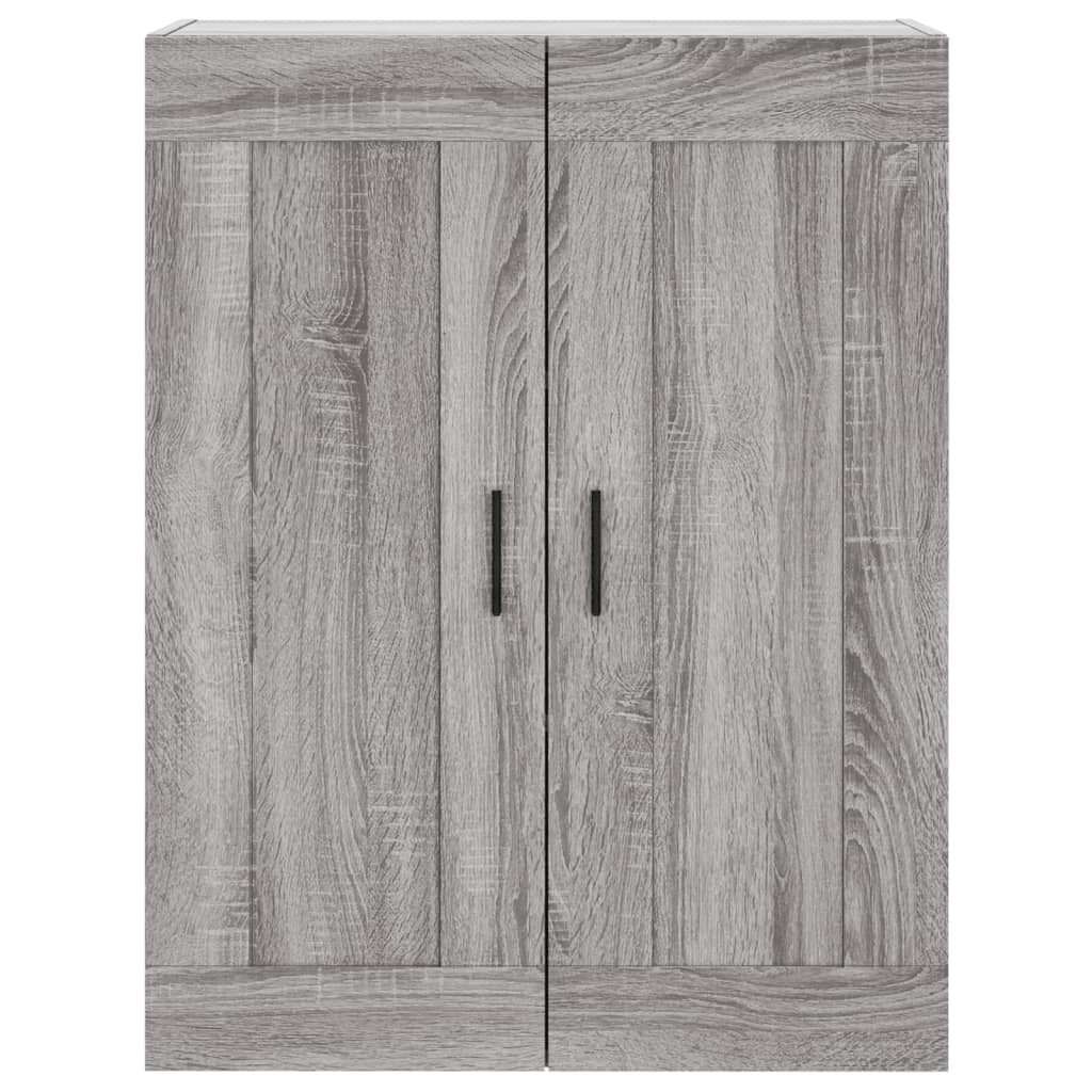 Armoire murale Sonoma grise 69,5x34x90 cm en bois