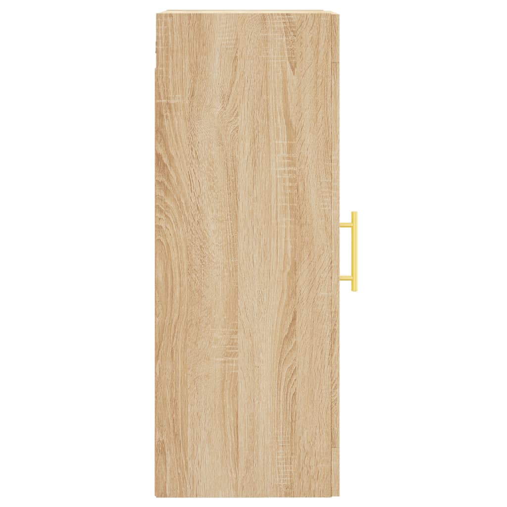 Wandschrank Sonoma-Eiche 34,5x34x90 cm Holzwerkstoff