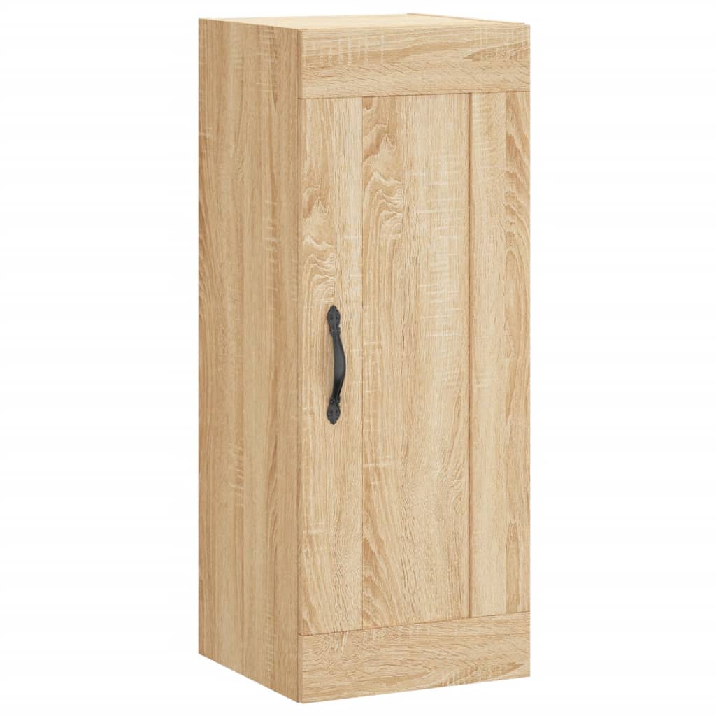 Wandschrank Sonoma-Eiche 34,5x34x90 cm Holzwerkstoff