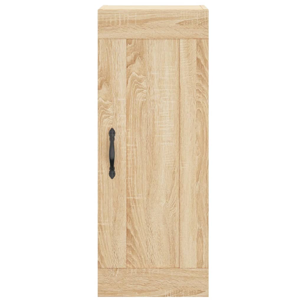 Wandschrank Sonoma-Eiche 34,5x34x90 cm Holzwerkstoff