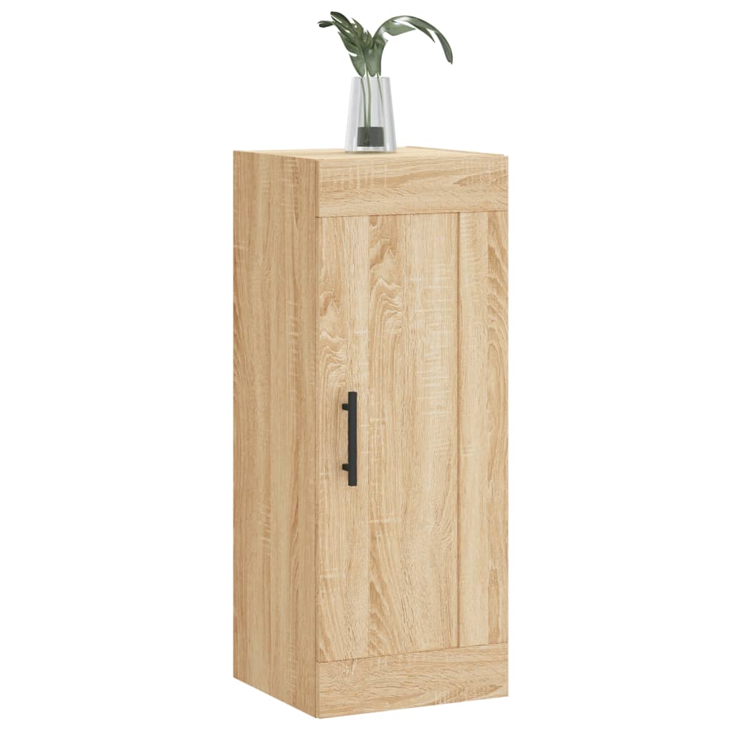 Wandschrank Sonoma-Eiche 34,5x34x90 cm Holzwerkstoff