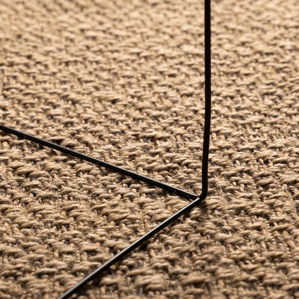 Tapis ZIZUR 80x150 cm aspect jute intérieur et extérieur