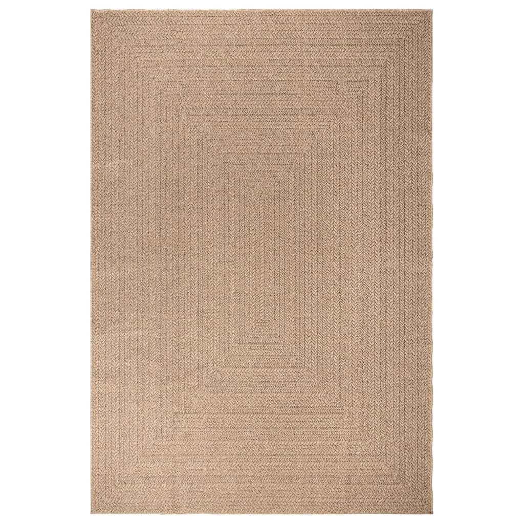 ZIZUR rug 200x290 cm jute look indoor and outdoor