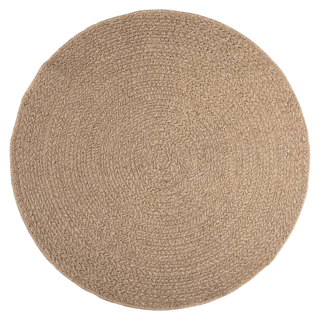 Tapis ZIZUR 160 cm aspect jute intérieur et extérieur