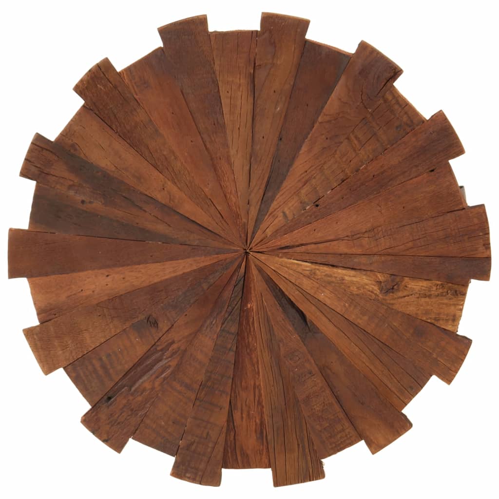 Coffee tables 2 pcs. Solid reclaimed wood and iron