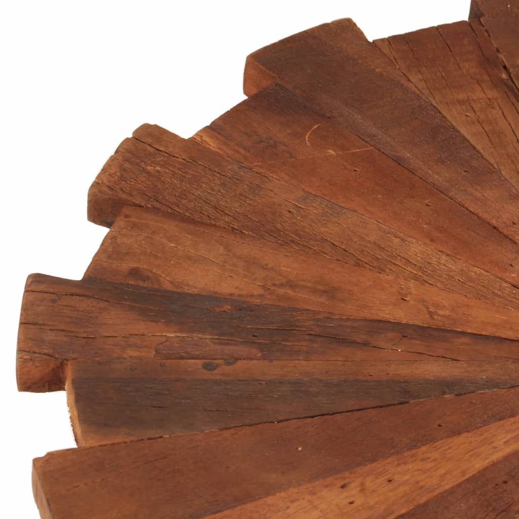 Coffee tables 2 pcs. Solid reclaimed wood and iron